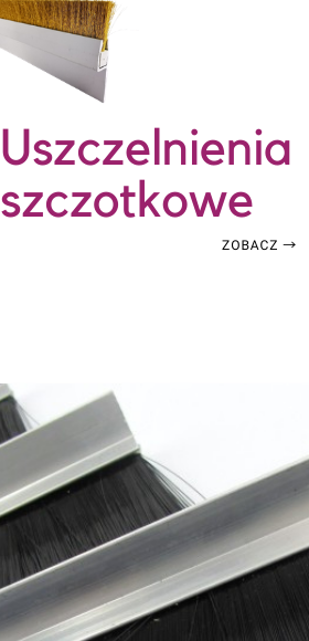 Uszczelnienia szczotkowe